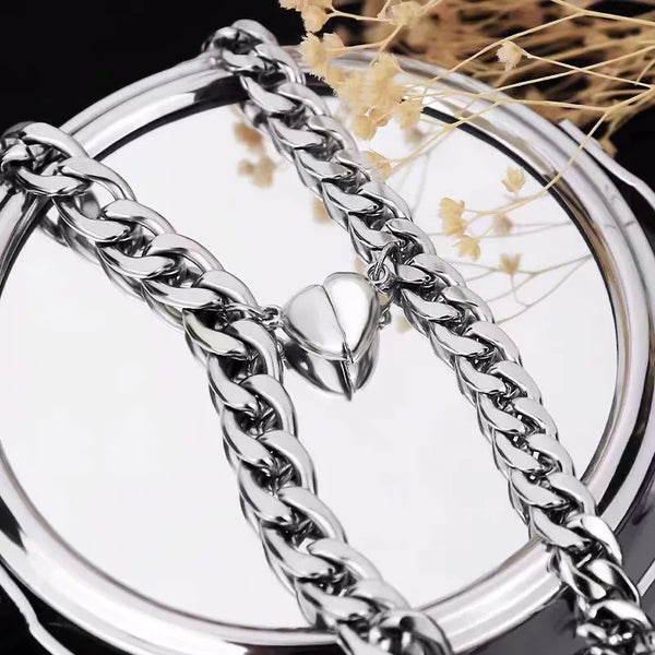 PULSERA IMANTADA DE CORAZON ❤️