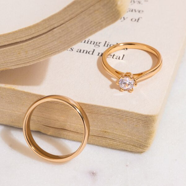 ANILLOS DE PROMESA PARA PAREJAS 💍