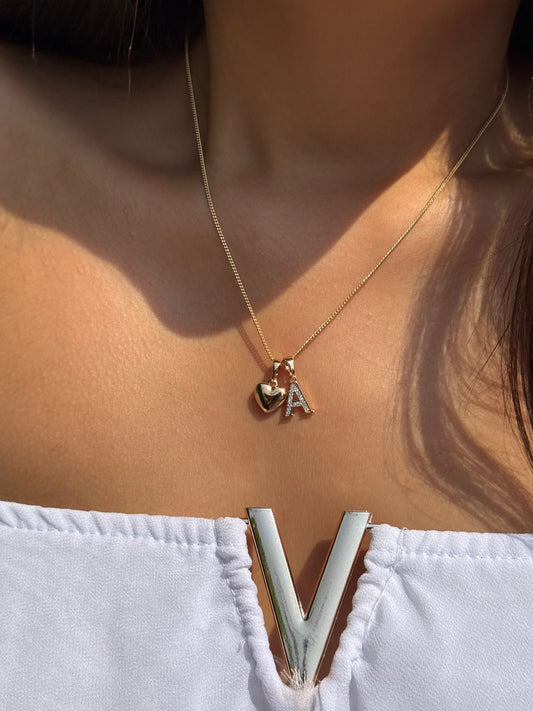 COLLAR CON TU INICIAL PARA REGALAR ❤😍