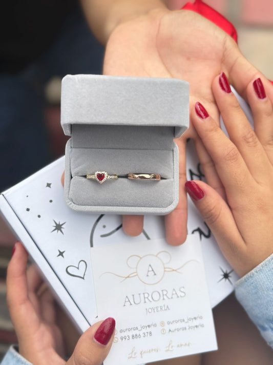 ANILLOS DE PROMESA PARA PAREJAS 💍