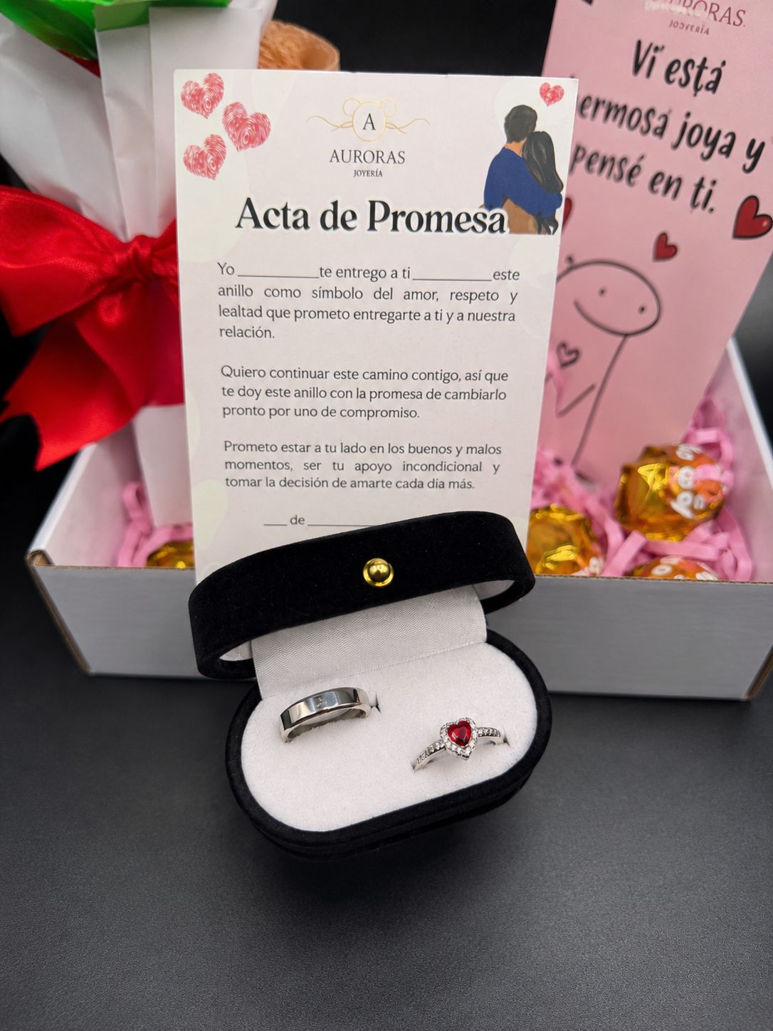 ANILLO DE PROMESA PARA AMBOS 💍❤️