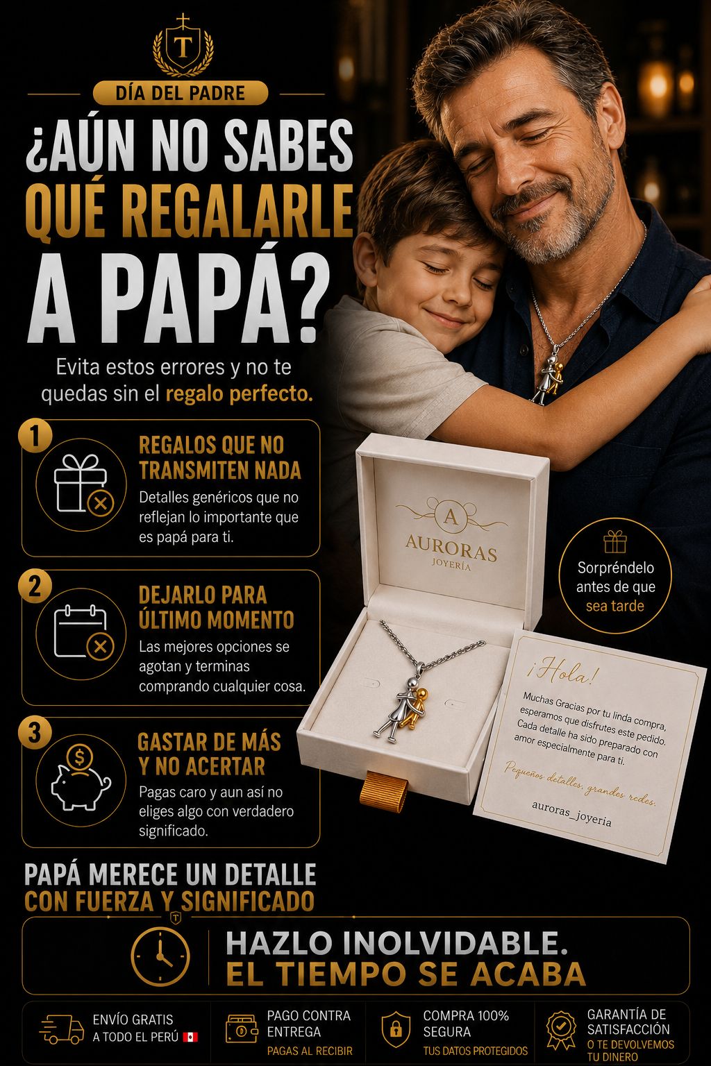 COLLAR ABRAZO PARA PAPÁ💙🎁